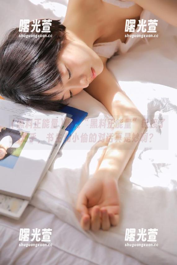 听说“黑料正能量”链接了知乎，书生和小偷的对话真是妙啊？